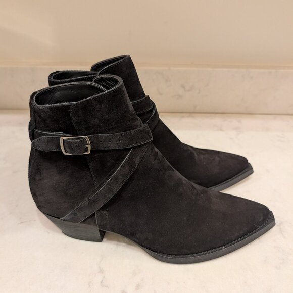 Saint Laurent Suede Jodhpur Buckle Boot Size 9 (EU 42) - Picture 6 of 8